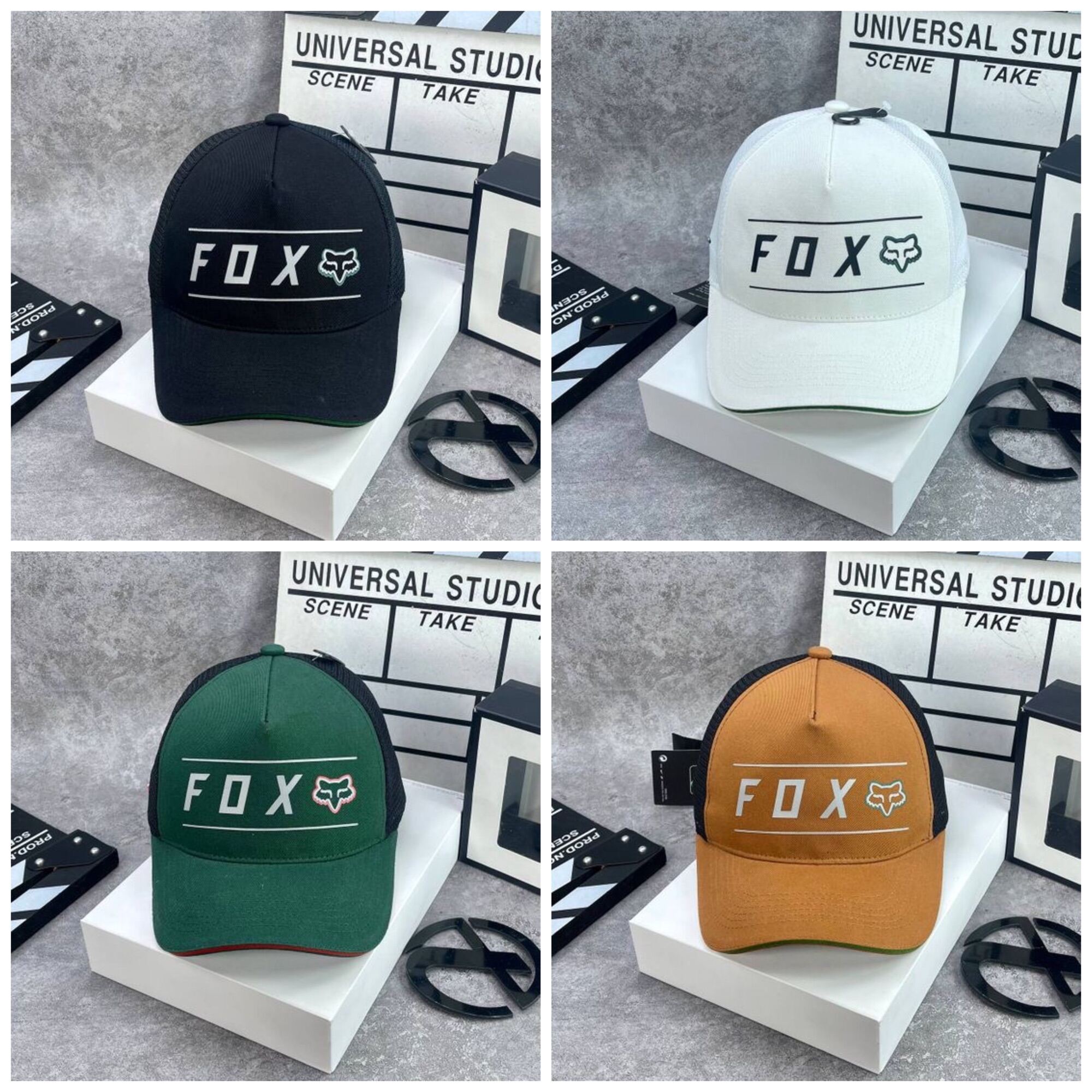 Nón kết - mũ lưỡi trai phối lưới fox nam nữ thoáng mát bóng chày siêu hot