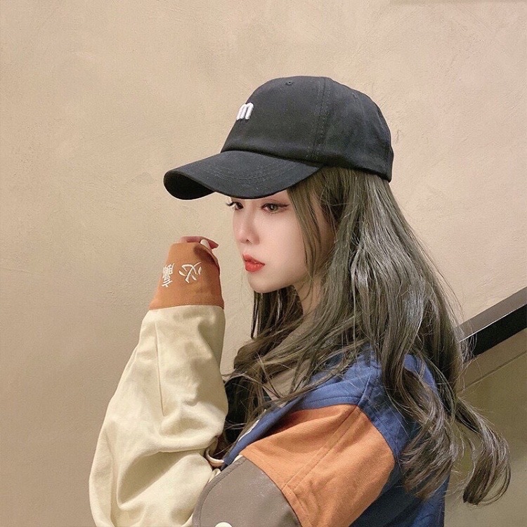 MŨ LƯỠI TRAI NAM NỮ ĐẸP MŨ PHỚT MŨ NÓN LƯỠI TRAI ULZZANG LOẠI xịn THÊU CHỮ M NỔI HOTTREND