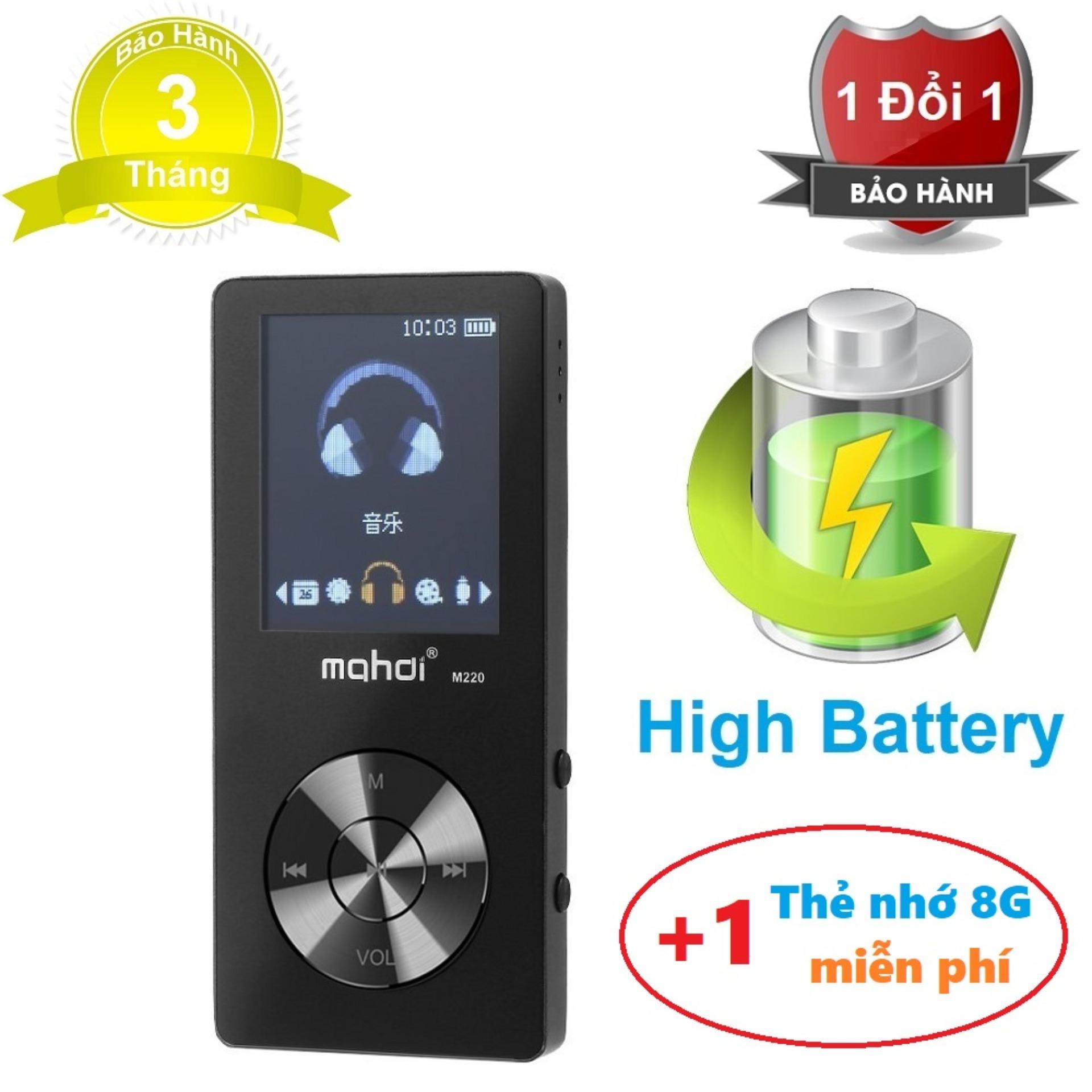 Máy nghe nhạc lossless mahdi m220 - âm thanh hi-fi - 2 lựa chọn bộ nhớ 8g&16g