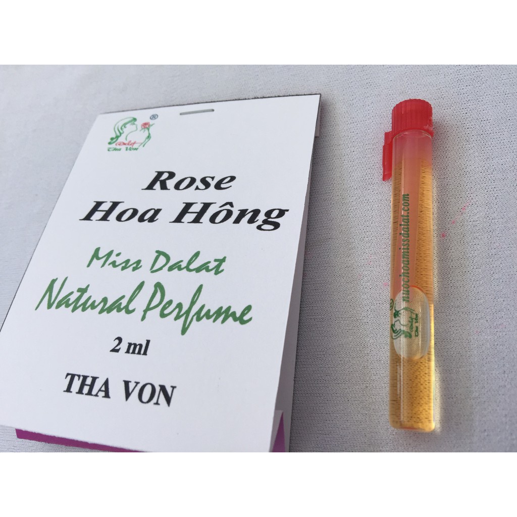 Nước hoa Rose tupe 2 ml