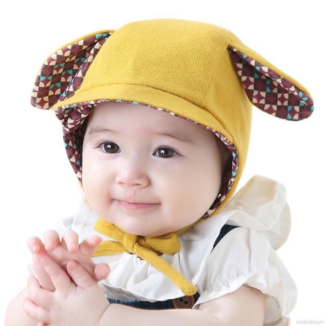 Nón / mũ có tai cho bé yêu