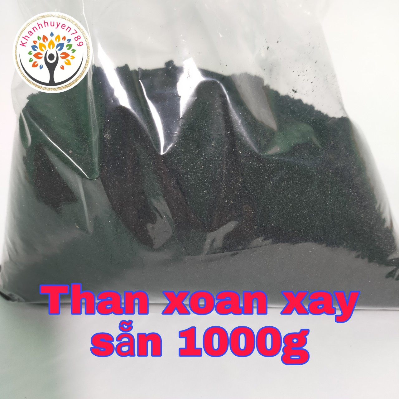 Than xoan xay sẵn 1kg về sẵn dùng