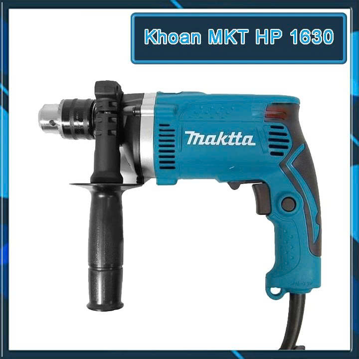Máy khoan makitaa cầm tay mua ngay máy khoan búa cầm tay tốc độ cao hp1630 - 16mm bền bỉ vận hành êm ái giúp người dùng thao tác an toàn dễ dàng và nhanh chóng