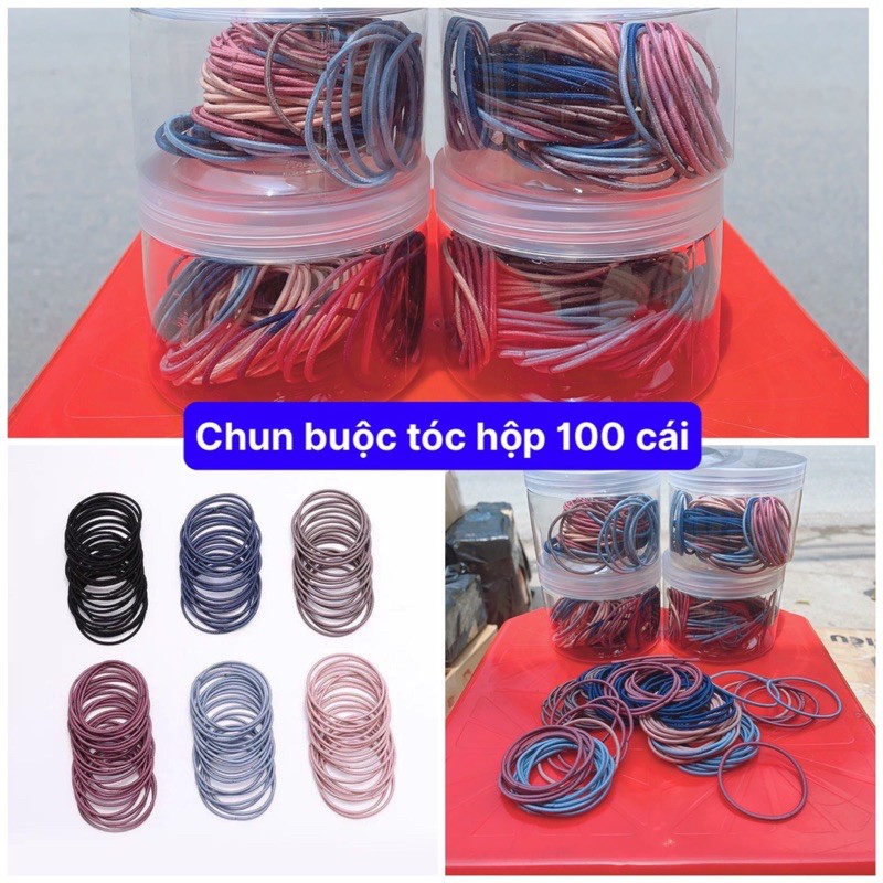 Chun buộc tóc nữ siêu chắc nhiều màu