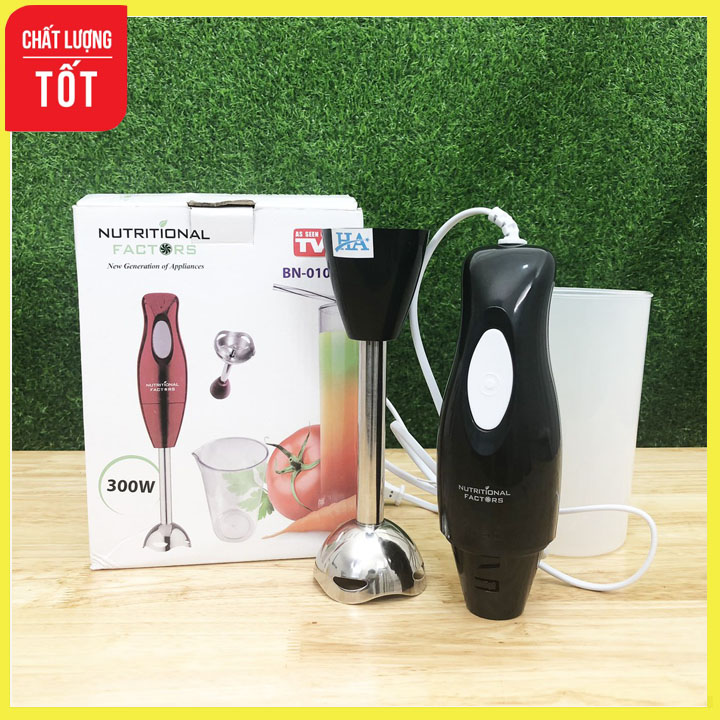 Máy xay sinh tố cầm tay bn - 0100 đa năng xay hoa quả, xay thịt tiện lợi, máy xay đa năng cầm tay - gdhieu31