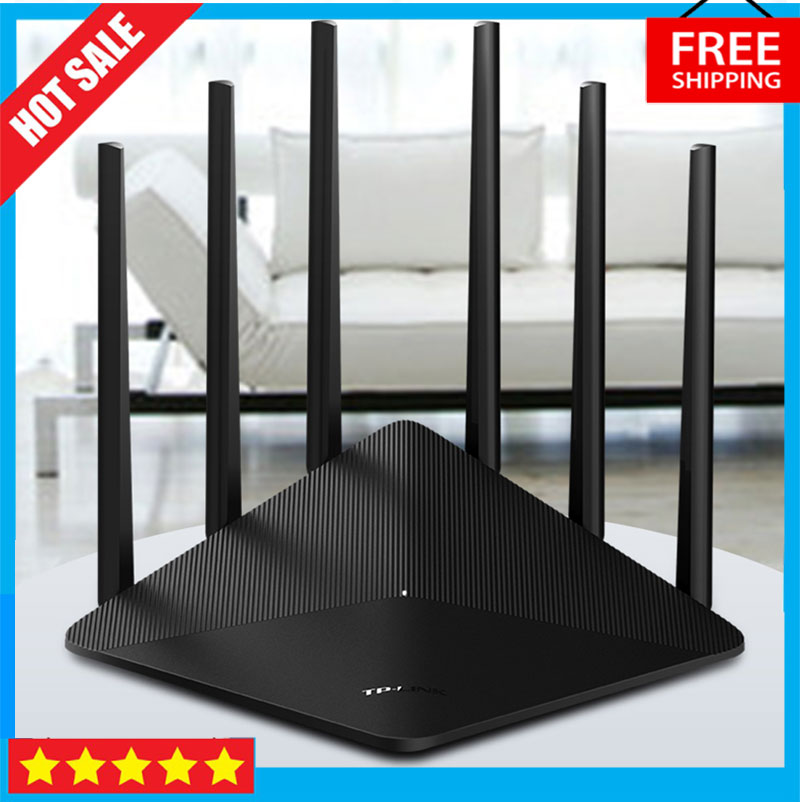 Cục phát wifi, Thiết Bị Phát Wifi TP-Link WDR7660 6 Râu AC1900 (Băng Tần Kép, Tốc Độ Phát Cao Gấp Ba Lần, Kết Nối Wi-Fi Nhanh Hơn Và Ổn Định hơn
