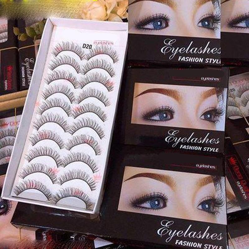 10 cặp mi giả Eyelashes Fashion Style  - Số C29