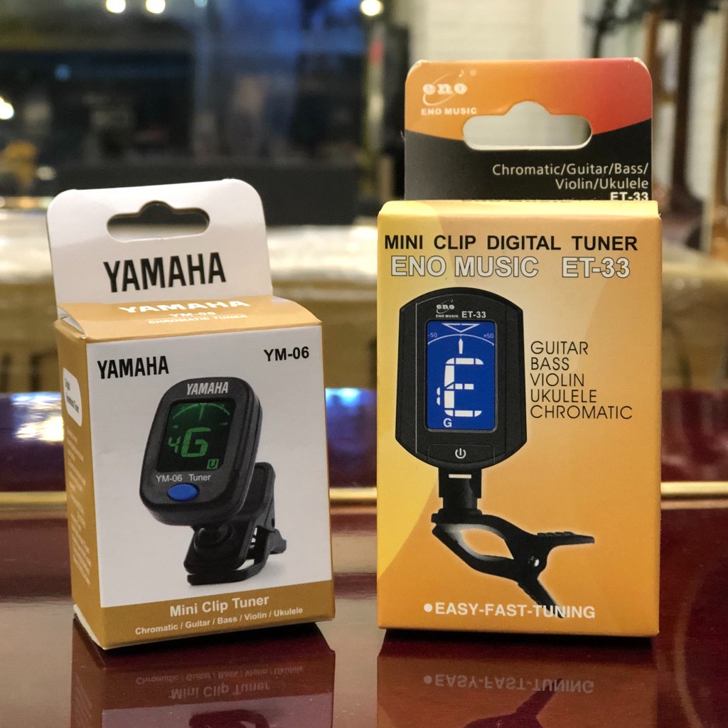 Tuner giá rẻ cho đàn guitar ukulele violin - máy lên dây đàn đa năng