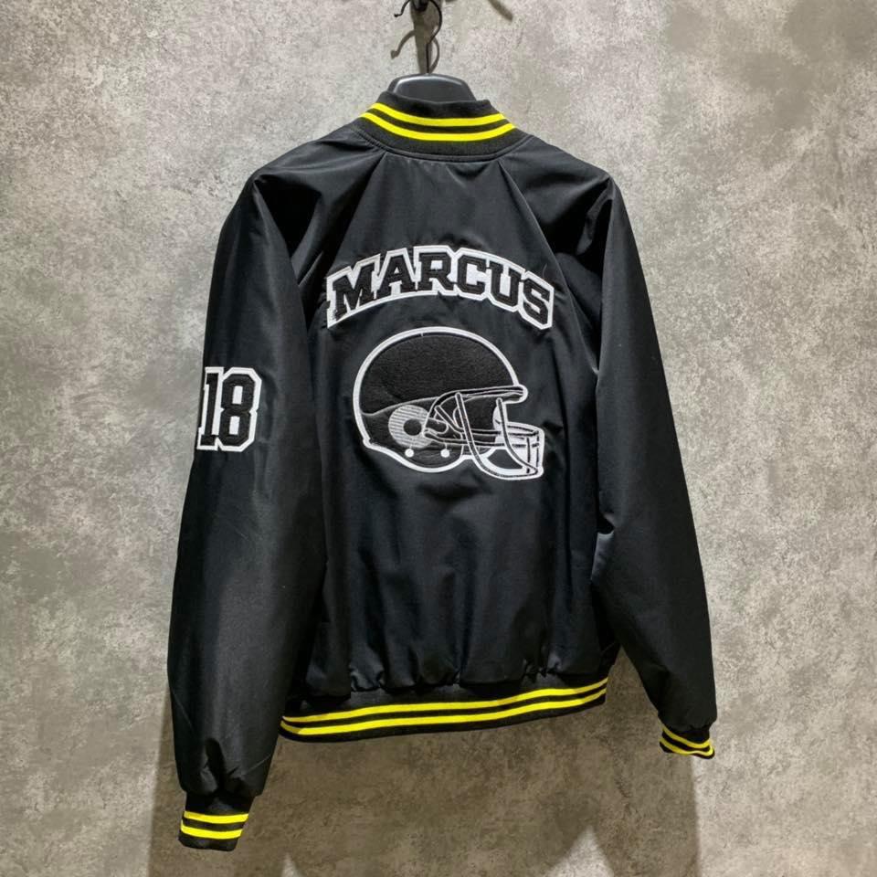 [UnisexStore] ÁO KHOÁC BOMBER MARCUS UNISEX (VÀNG, ĐEN, ĐỎ)