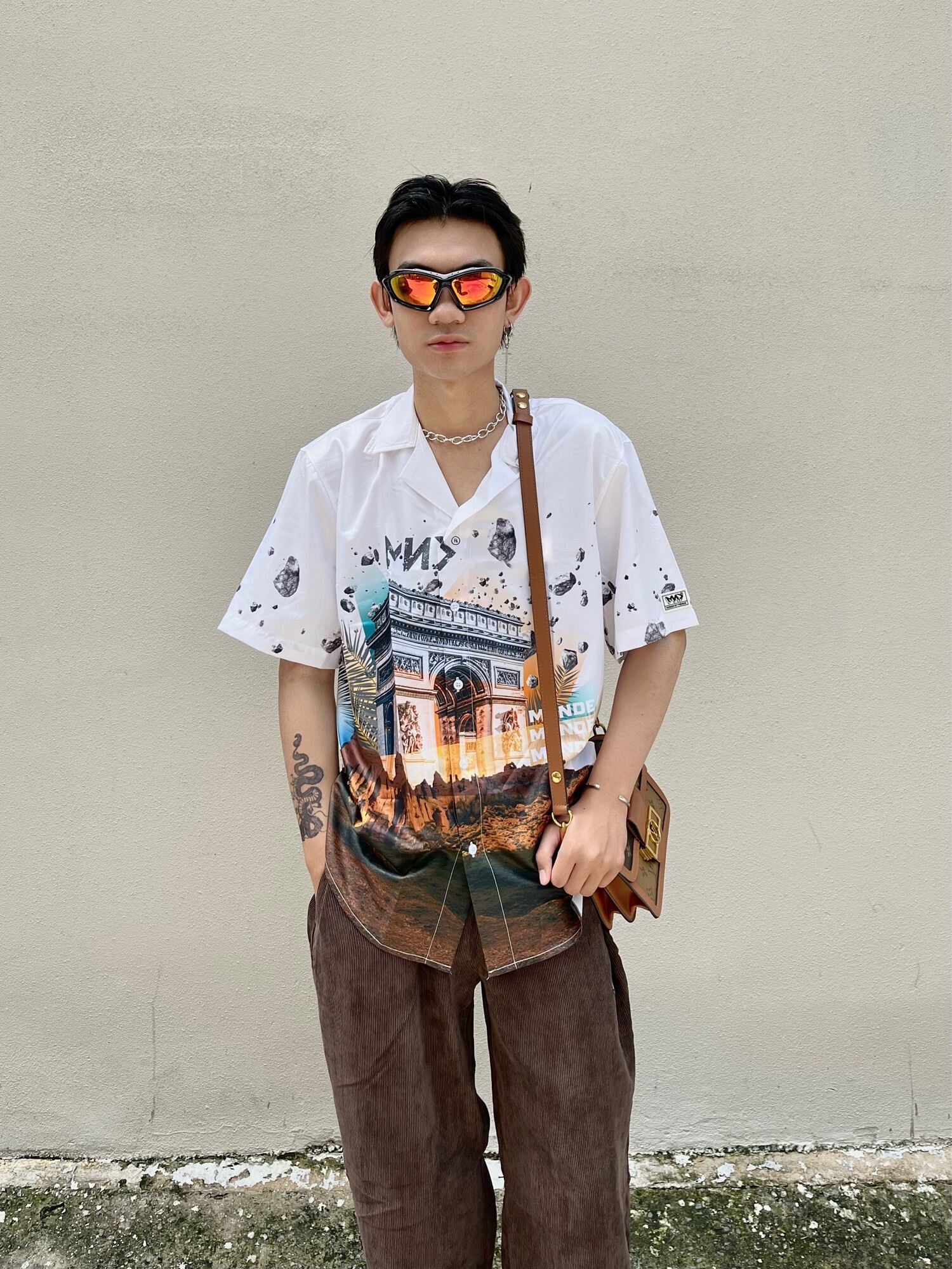 Mende - hawaii shirt - áo sơ-mi nam tay ngắn