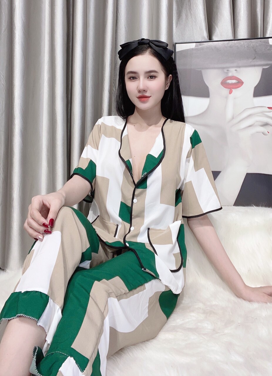 Đồ bộ mặc nhà cánh dơi họa tiết siêu xinh thoáng mát