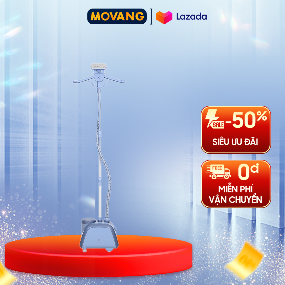 - bàn ủi hơi nước đứng electrolux e5gs1-89bm - công suất 1600w dung tích bình chứa nước 2.3 lít