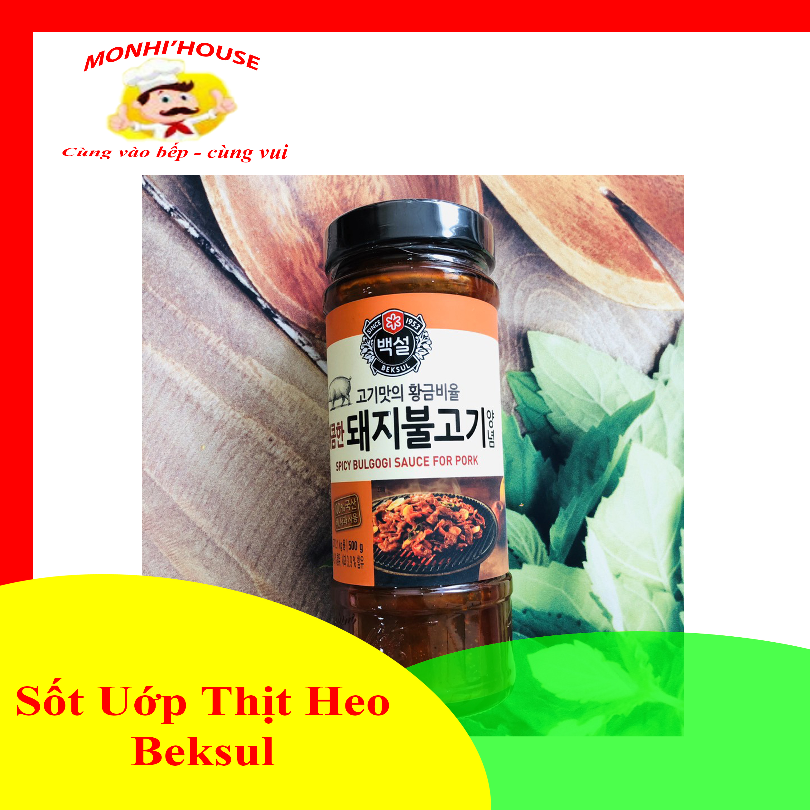 Sốt ướp thịt bò hàn Quốc Beksul 500g_Doanvatgiasi