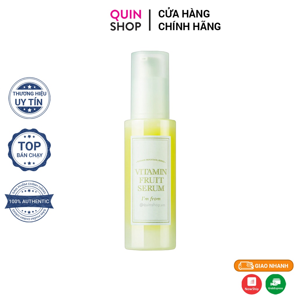Tinh chất làm sáng da i’m from vitamin fruit serum 30ml