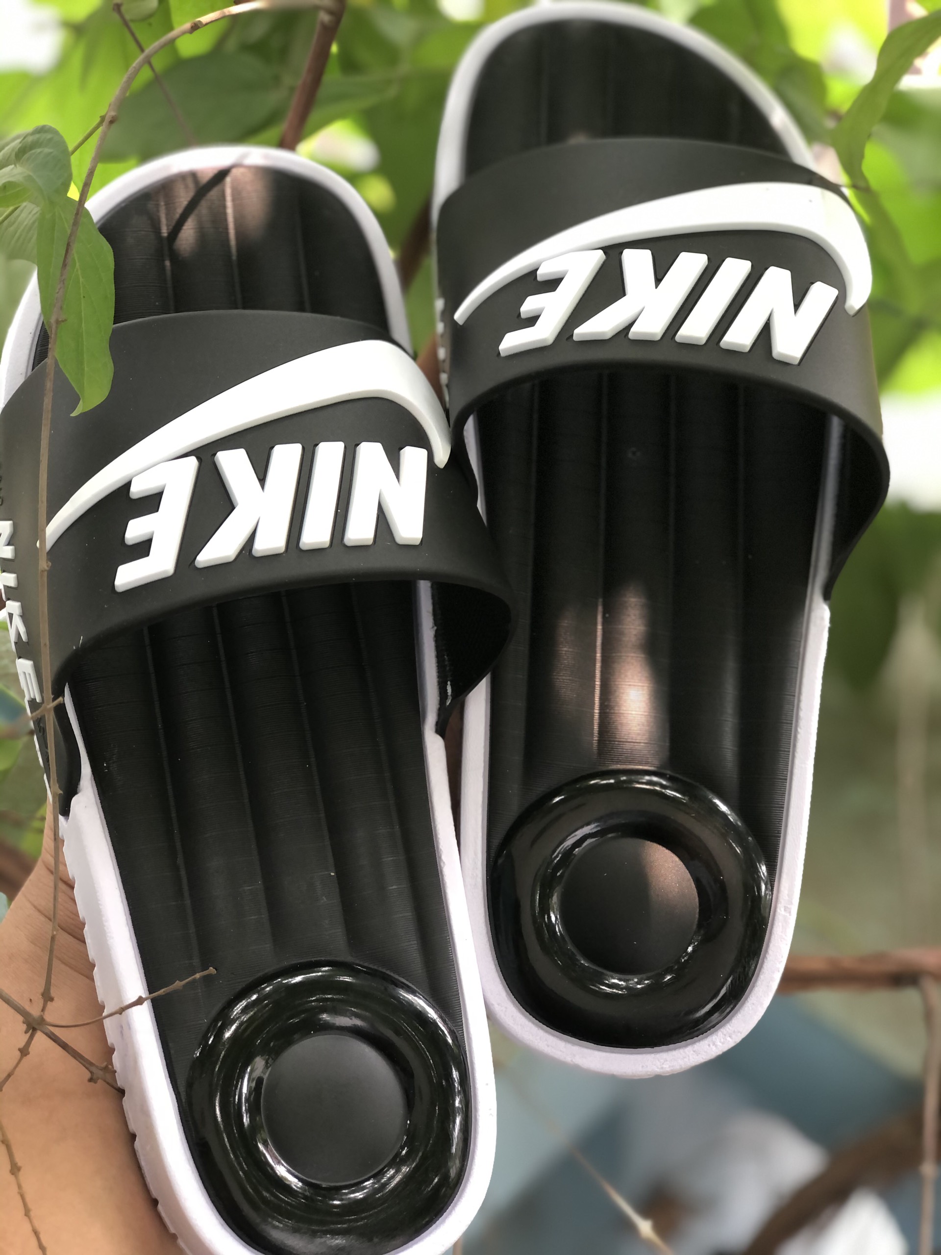 💥có ảnh thật 💥dép nam nữ quai ngang đế êm trống trơn nikke 💥giaydep365💥