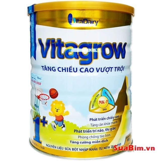 (Tích điểm đổi quà) Sữa vitagrow số 3 900g (mẫu mới 1+)