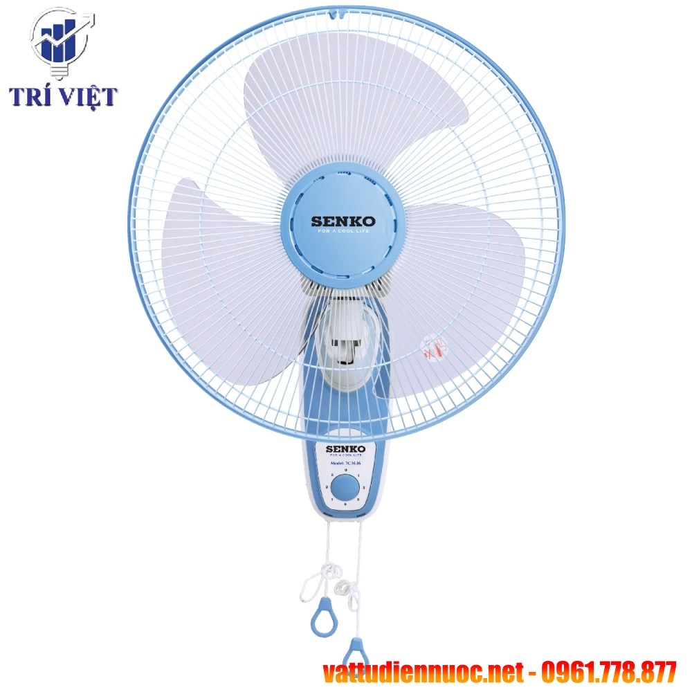 Quạt treo 2 dây senko tc1626 lõi đồng