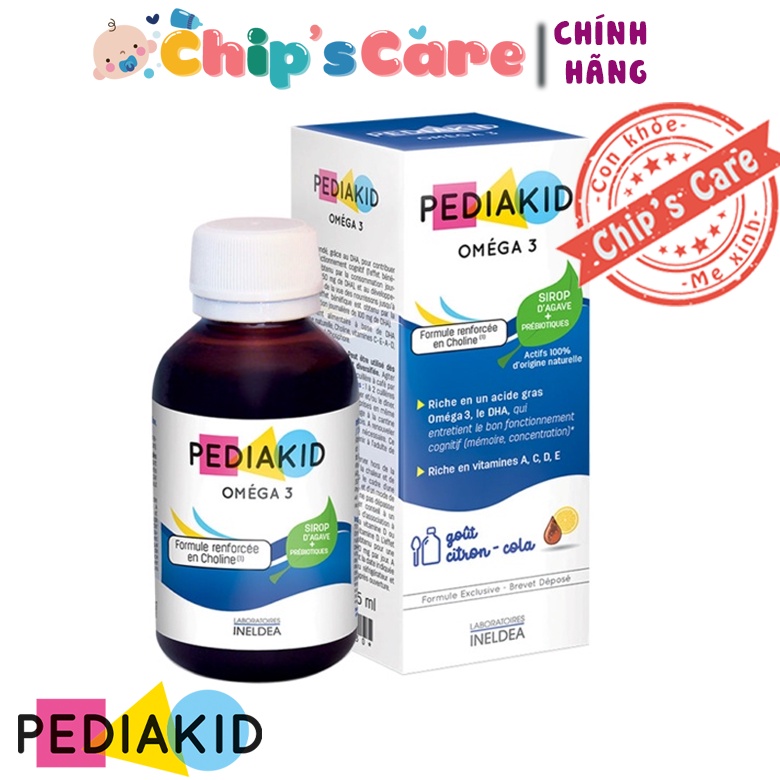 Pediakid Omega 3 bổ sung dha cho bé