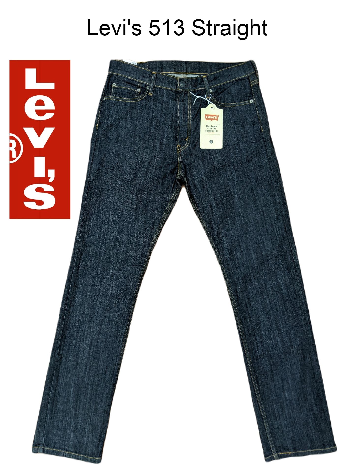Quần jeans Nam Levi's 511 Slim fit W32L32 Hàng Hiệu 
