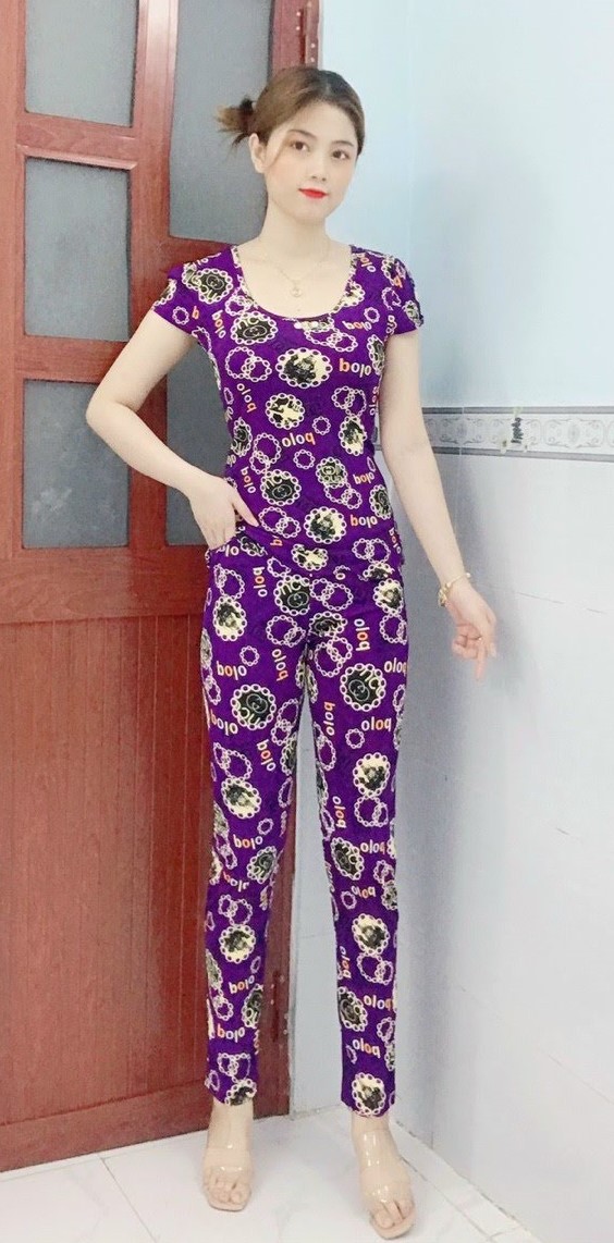 Đồ bộ nữ thun ATI co giãn 4 chiều, mịn đẹp thấm hút mồ hôi, nhiều màu lựa chọn