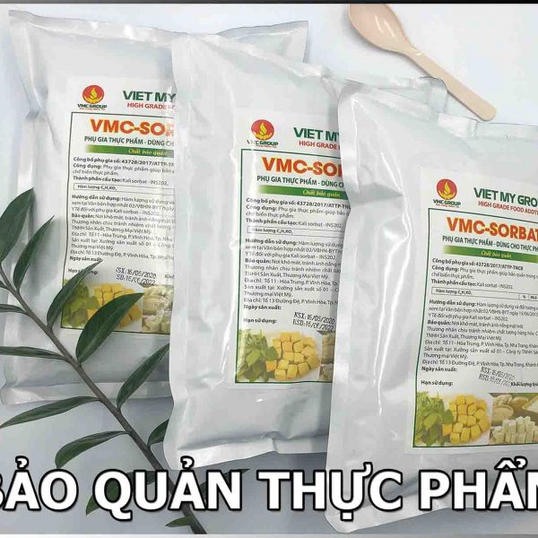 Phụ gia bảo quản bánh trung thu, bánh ngọt, nước ngọt - vmc sorrbat