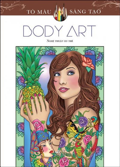 Fahasa - tô màu sáng tạo - body art