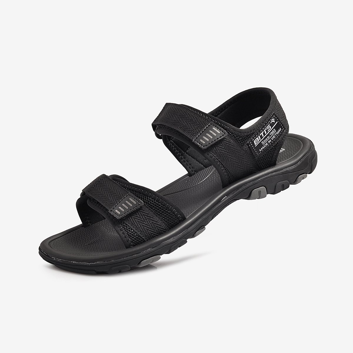 [Hoàn Xu] GIÀY SANDAL QUAI HẬU HỌC SINH NAM BITI'S THỂ THAO ĐẾ CAO SU BRM001200 (ĐEN + XÁM + XANH NHỚT + XÁM LỢT) - BITIS