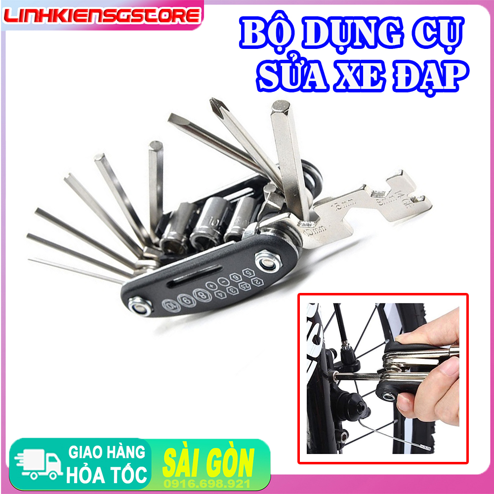 [HCM]Bộ Dụng Cụ Sữa Chữa Xe Đạp Lục Giác Đa Năng Chuyên Dụng  Bằng Thép Siêu Cứng