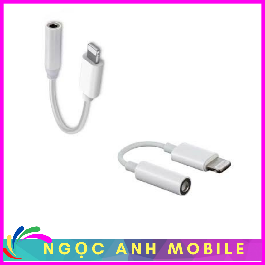 Jack Chuyển Tai Nghe Chân Lightning Sang Tai nghe Chân 3,5mm.