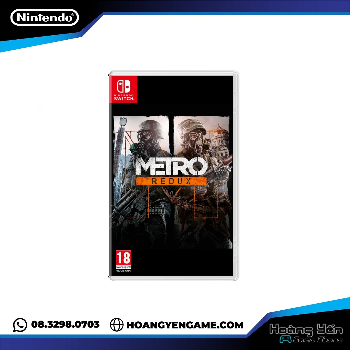 Thẻ game Metro Redux Nintendo Switch