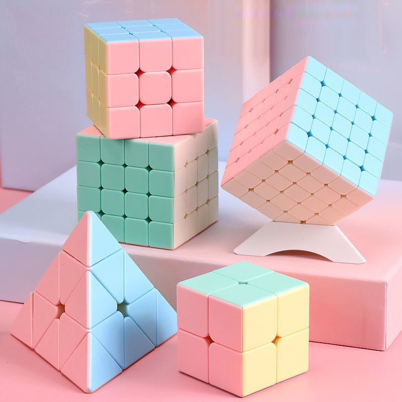 Khối lập phương rubik 2 × 2/3 × 3/4 × 4 đồ chơi giáo dục kim tự tháp tam giác