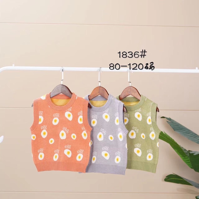 Áo gile len cho bé trai bé gái size 10-20kg hàng Q.C loại 1 vải siêu mềm mịn