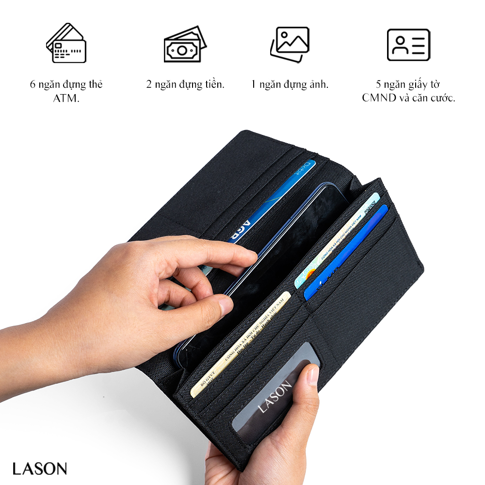 Ví dolanto brand® long wallet