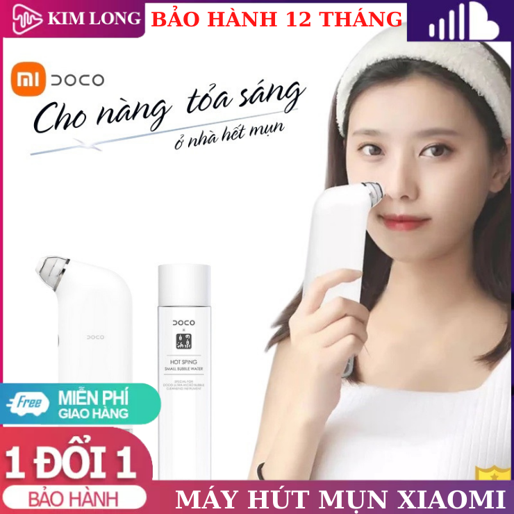 Máy hút mụn xiaomi doco đa năng thế hệ mới - hút mụn đầu đen, mụn cám, rửa mặt sunqueen