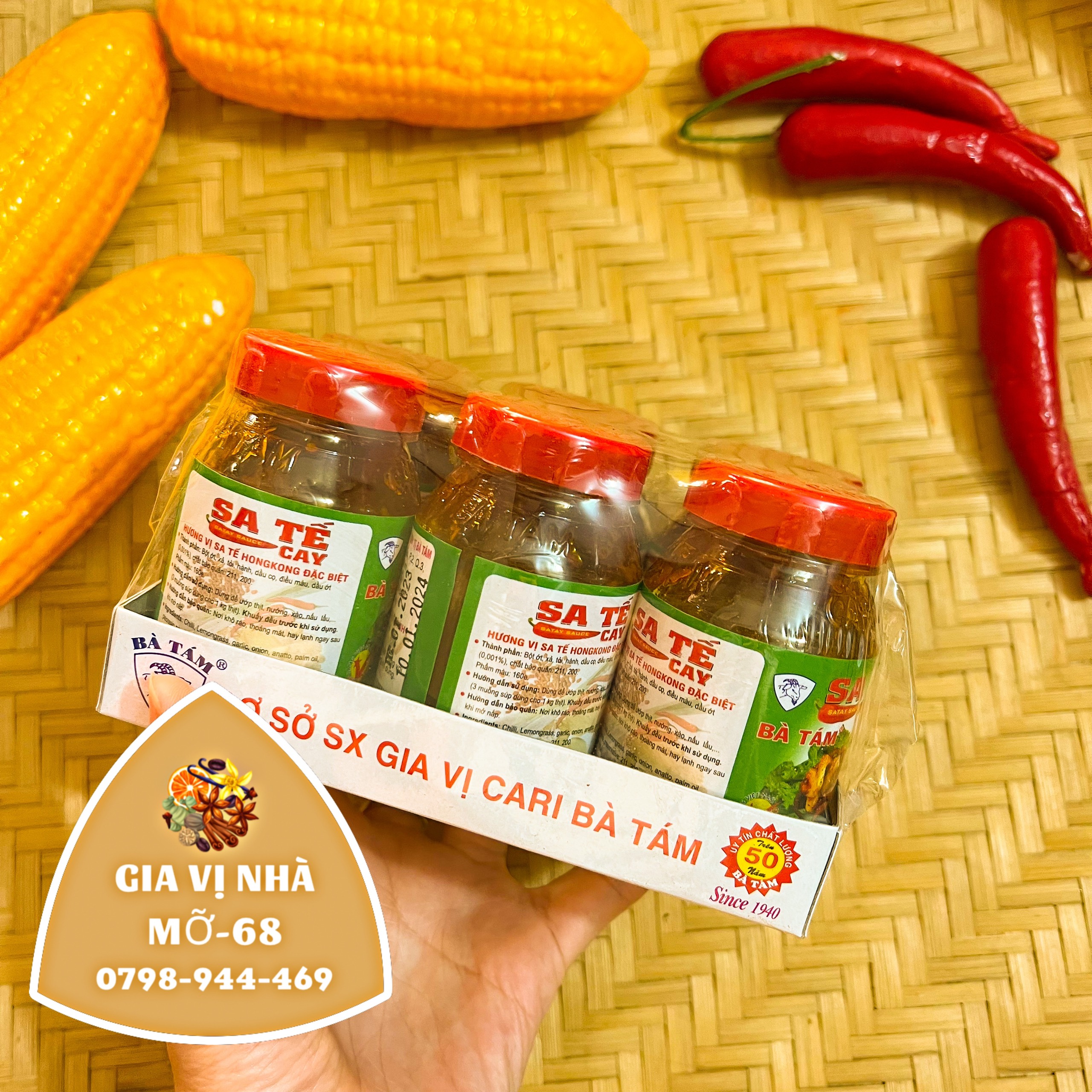 Sa tế hiệu bà tám - hủ 65gr