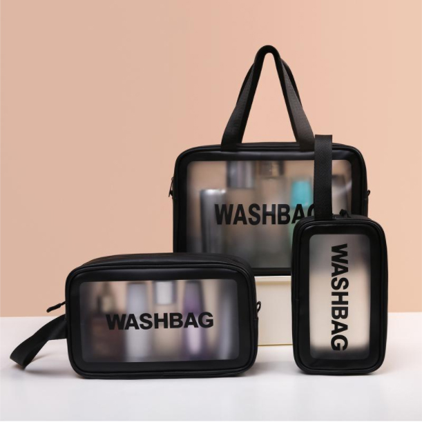 [Ship Hỏa Tốc 2H] Túi đựng mỹ phẩm Washbag trong suốt có quai cao cấp, Phụ Kiện Du Lịch Xách tay, Túi Đựng Đa Năng Nhỏ Gọn
