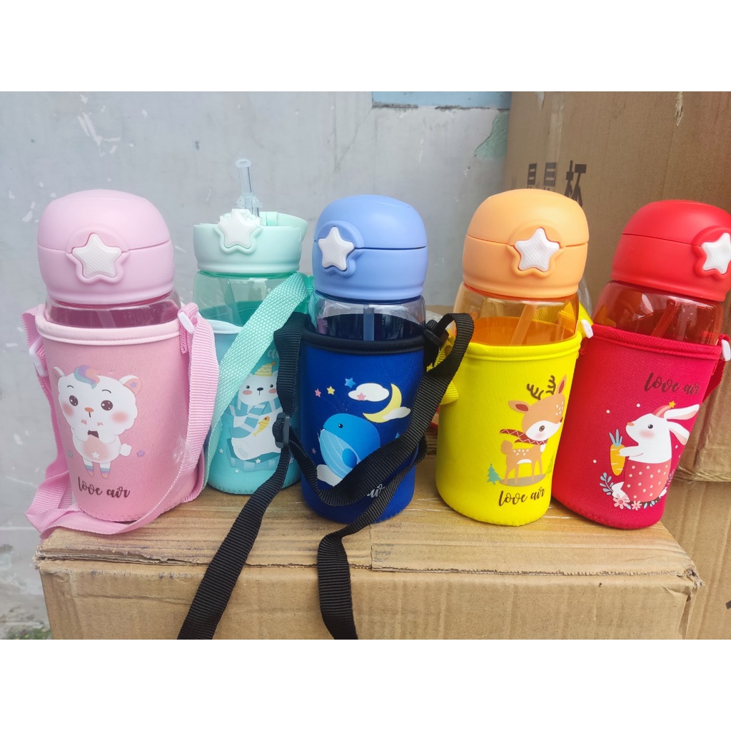 Bình nước 500ml kèm túi xách