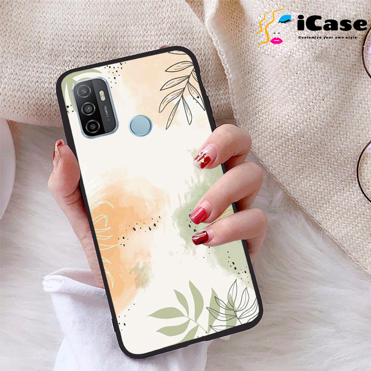 Ốp lưng oppo a53 2020 viền dẻo tpu bst vintage
