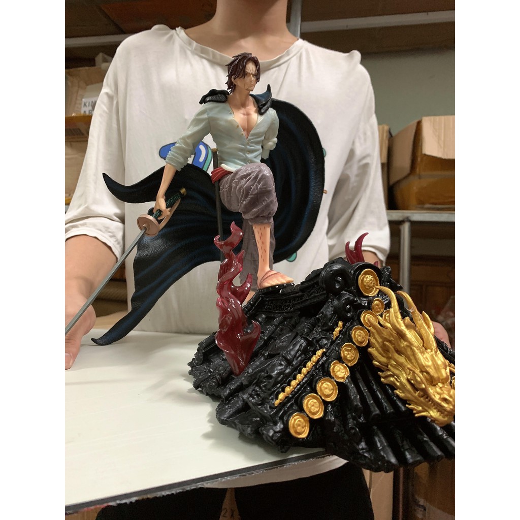 Mô hình One Piece Tứ Hoàng Tóc Đỏ Shanks - Siêu to cực nặng
