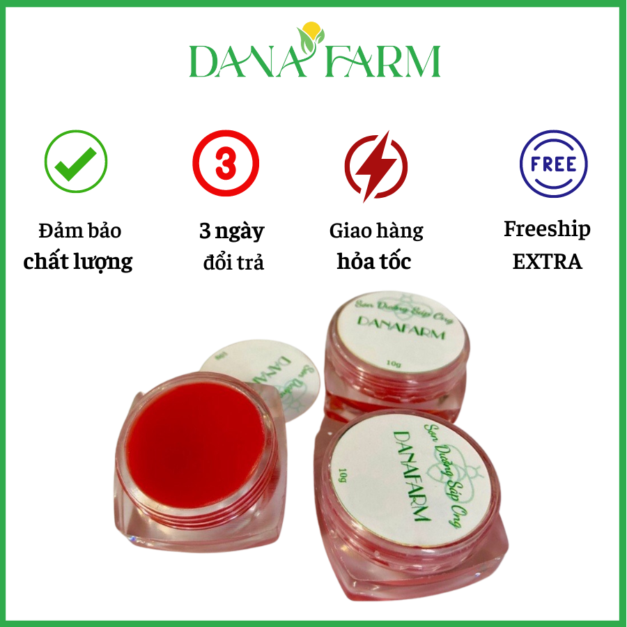 Son dưỡng môi sáp ong - hũ 10g