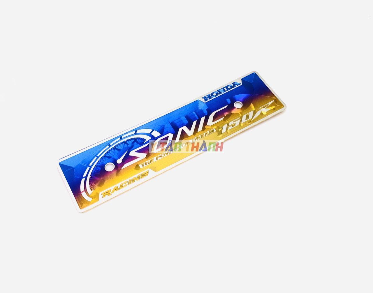 Bảng tên sonic titan 3d