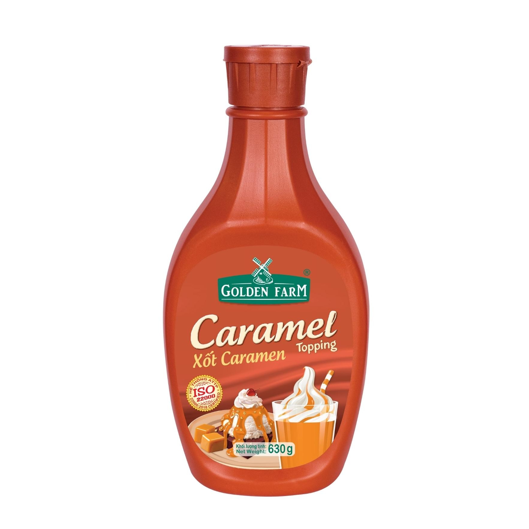 Sauce Caramel Golden Farm 630g