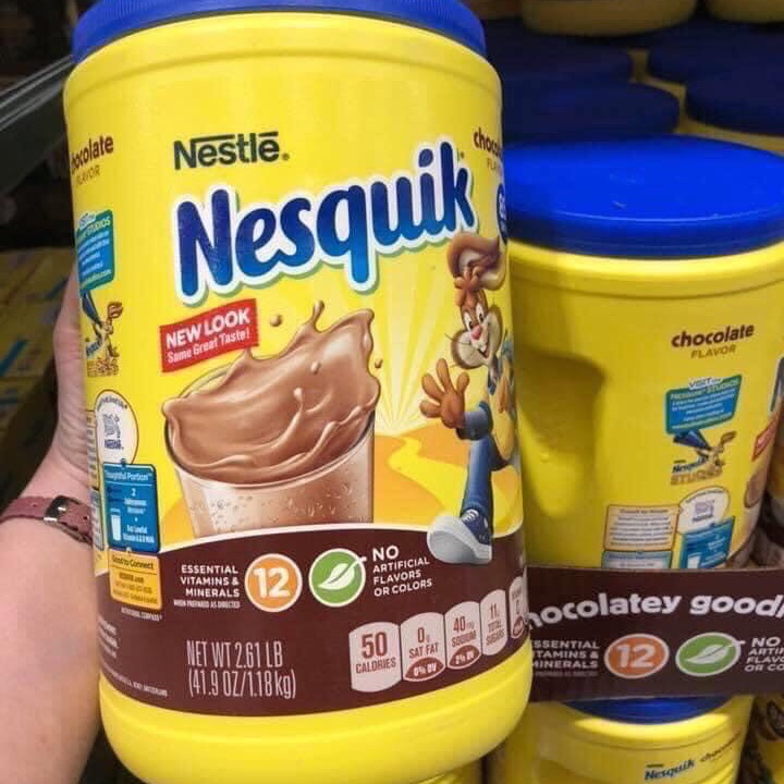 Bột sôcôla Nestle Nesquik Chocolate