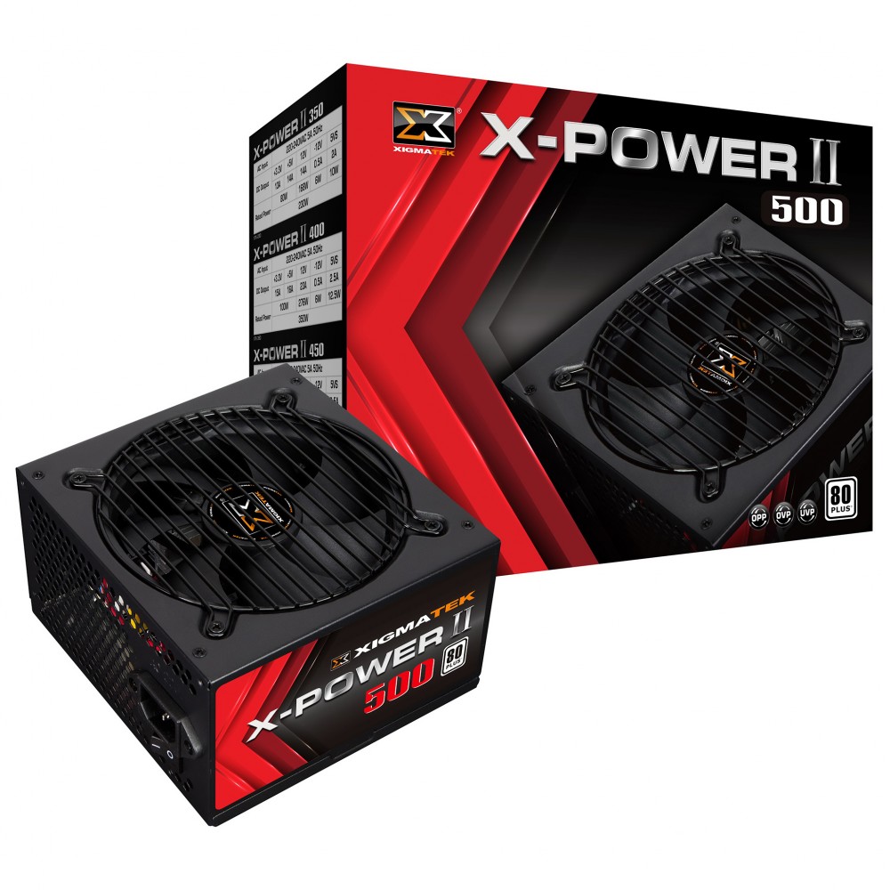 Nguồn xigmatek 500w x-power ii 80 plus