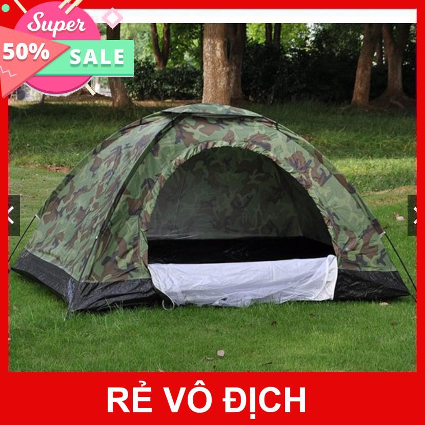 Lều ngủ cắm trại đi phượt 2LỀU CẮM TRẠI  2 NGƯỜI Rằn Ri Bộ Đội Cực Chất Lều Phượt 1.5mx2mkhông thấm nước đi phượt đi du lịch rất tiện lợi. bảo hành 6 tháng, lỗi 1 đổi 1 .