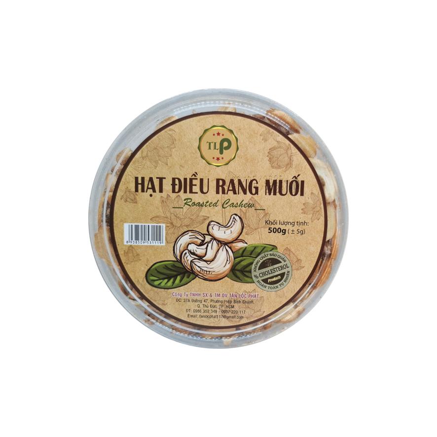 Hạt Điều Bể Sạch Vỏ Rang Muối Bình Phước 500g