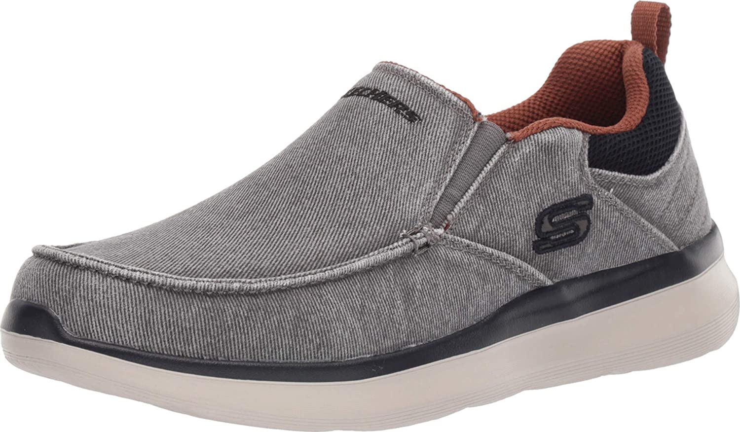 [HCM]Giày Nam Xỏ Size Lớn Skecher Xám 44 45 46 47 48