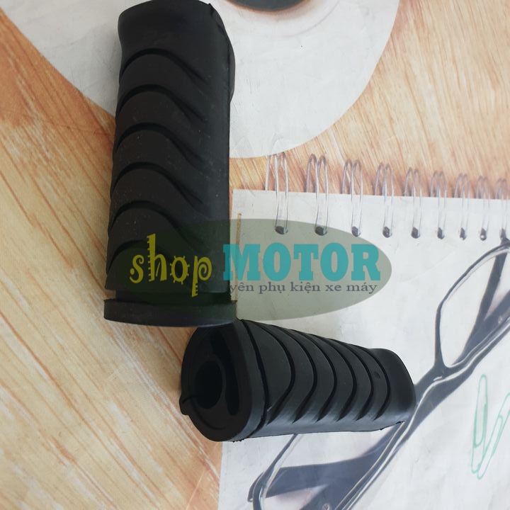 Đôi cao su gắn gác chân giữa xe  SIRIUS - JUPITER V, R, MX cao su gác chân máy, phụ tùng xe máy giá rẻ