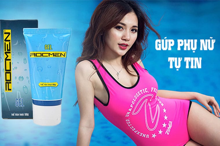 Gel Bôi Trơn Rocmen Malaysia  giúp bôi trơn, tăng độ ẩm Giao hàng kín đáo (Miễn phí giao hàng )