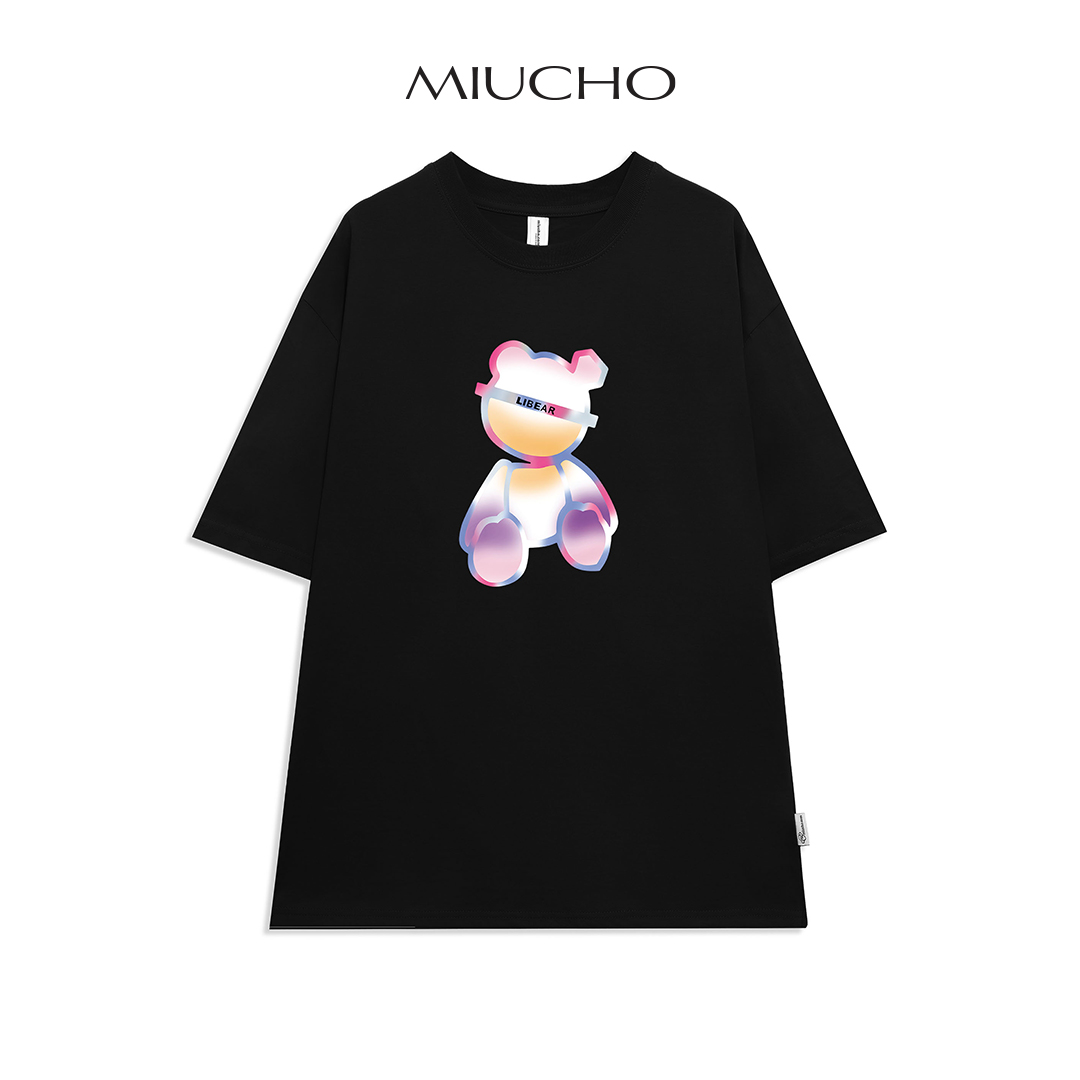 Áo thun nữ form rộng tay lỡ unisex đẹp áo thun nữ form rộng tay lỡ unisex cotton hàn quốc AT050 Miucho in hình